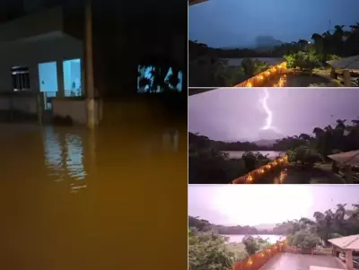Inundações e raio em Itaocara afetam mais de 500 pessoas no Noroeste Fluminense