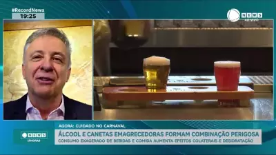 Médico alerta: combinação de canetas emagrecedoras e álcool no Carnaval é perigosa