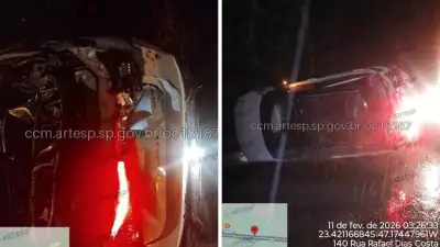 Mãe e bebê recém-nascida morrem em acidente grave na Castello Branco em São Roque