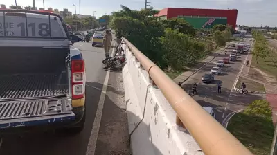 Motociclista morre após cair de viaduto em Aracaju ao tentar desviar de carro