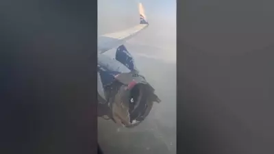 Motor de avião explode e se solta durante voo com 80 pessoas na Nigéria