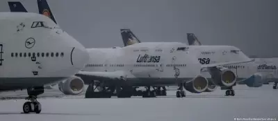 Neve intensa em Munique deixa 600 passageiros presos em aviões durante a noite