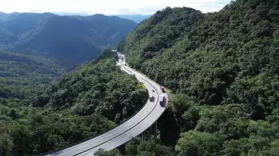 Obras definitivas na BR-277 em Morretes avançam para etapa final com foco em segurança