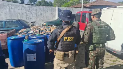 Operação conjunta apreende 12 mil litros de diesel irregular na fronteira de Roraima