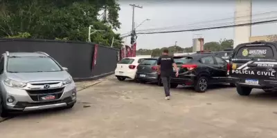 Operação da Polícia Civil apreende 21 veículos em investigação de agiotagem e fraude em Manaus