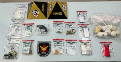 Operação policial apreende drogas e arma em ponto de tráfico com câmeras em Governador Valadares