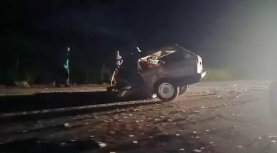 Pai e filho morrem em colisão frontal com caminhão na BR-459 em Pouso Alegre, MG