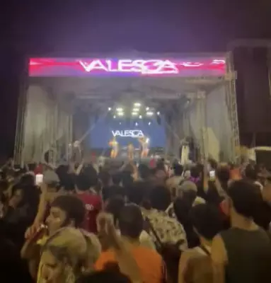 Pane Técnica Interrompe Show de Valesca Popozuda no CarnaBelém em Belém