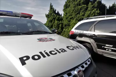 Polícia Civil investiga duplo homicídio em adega na zona rural de Cotia
