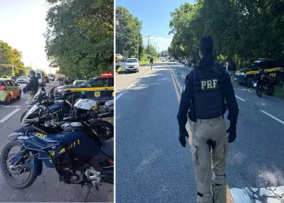 PRF aborda mais de 300 veículos em operação de fiscalização no Carnaval 2026