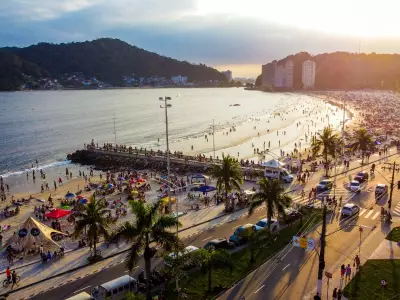 São Vicente instala tendas de acolhimento para mulheres e crianças durante o Carnaval