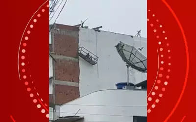 Trabalhador fica pendurado em andaime após corda ceder durante obra em Ipiaú, Bahia