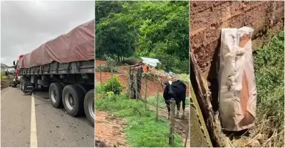 Tragédias na Zona da Mata: Casal morre em acidente e família é soterrada