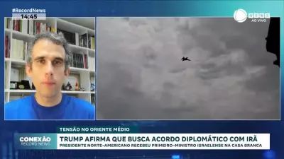 Trump e Netanyahu discutem acordo diplomático com Irã em reunião na Casa Branca