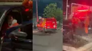 Ambulância de Bombeiros é atingida por carro em Teresina após invasão de preferencial