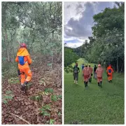 Bombeiros intensificam buscas por homem desaparecido em mata de Cabeceira Grande