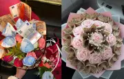 Buquês de dinheiro viram moda no Valentine's Day e alertam banco central do Quênia