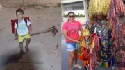 Caboclo de Lança Mirim de 2 Anos Encanta nas Redes com Dança de Maracatu em Pernambuco