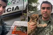 Capitão da PM Ambiental usa redes sociais para conscientizar sobre proteção animal