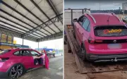 Carro viral de influenciador apreendido pela PRF em Anápolis após infrações graves