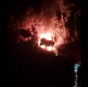 Casal de vendedores agrícolas morre carbonizado em acidente com incêndio na MT-490 em Sorriso