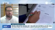 Censo Escolar 2025: Brasil perde 1 milhão de matrículas na educação básica