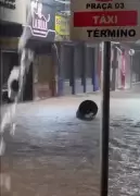 Chuva intensa causa alagamentos e prejuízos em Palmeira dos Índios, Alagoas