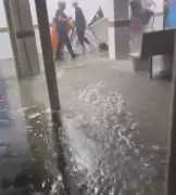 Chuvas intensas causam alagamentos e atingem Hospital Regional de Patos na Paraíba