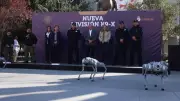 Copa do Mundo 2026: Cachorros-robôs reforçam segurança em estádio no México
