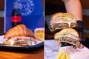 Croissant substitui pão em hambúrguer francês que conquista moradores de Santos