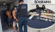 Dois jovens são presos por tráfico de drogas em condomínio de Boa Vista após denúncia de mãe