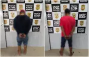 Dupla é presa por furto e receptação de ferramentas em oficina de Boa Vista