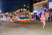 Em Cima da Hora conquista bicampeonato no Carnaval de Maués 2026 sob forte chuva