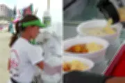 Empreendedora inova ao vender comida italiana na praia de Praia Grande, SP