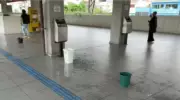 Estação Vila Aurora vira 'cachoeira': goteiras persistem mesmo sem chuva em SP