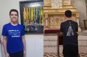Estudante aprovado em medicina na USP celebra com freiras e revela rotina de fé e estudo