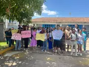 Estudantes da UERR protestam contra aulas remotas em Boa Vista