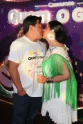 Famosos trocam beijos na terça-feira de Carnaval no Rio de Janeiro