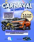 Feirão Vire a Chave em Votorantim oferece 500 carros e motos com financiamento facilitado