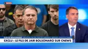 Flávio Bolsonaro critica Macron e defende gestão ambiental do pai em entrevista à TV francesa