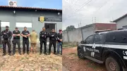 Foragido condenado por tráfico é preso ao tentar destruir celular no Piauí