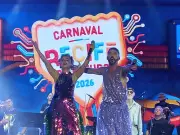 Frevo brilha na terceira noite do carnaval do Recife com shows no Marco Zero