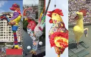 Galo Gigante do Recife: relembre todas as versões do símbolo do carnaval desde 1995