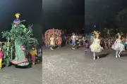 Grupo inspirado em 'Castelo Rá-Tim-Bum' vence desfile dos carrões em Cerquilho