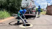 Águas de Matão realiza 160 ações de desobstrução em 2026 para prevenir extravasamentos