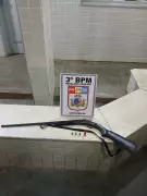 Homem é preso por posse ilegal de arma após briga entre irmãos em Santarém, PA