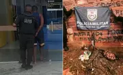 Homem atira contra PM e é preso com arsenal e drogas em Conceição de Macabu