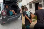Homem é preso após espancar companheira até desmaiar em São Vicente, SP