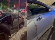 Homem preso após tentar matar ex-mulher e atropelar entregador durante fuga em Jundiaí