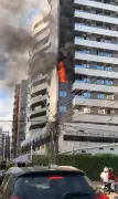 Incêndio atinge apartamento no air de Maceió sem vítimas; bombeiros controlam chamas
